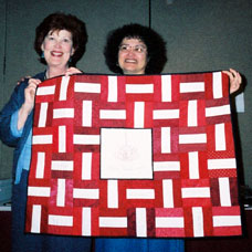 Malice Domestic 2002, Annette's quilt for the silent auction.